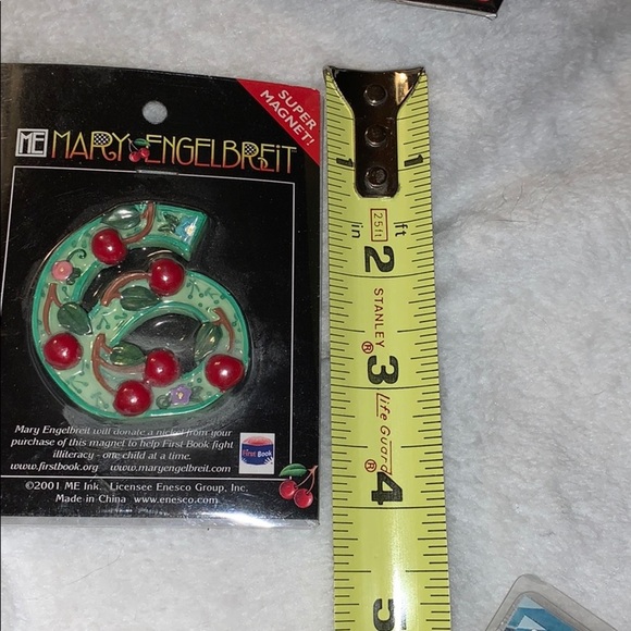 Mary Engelbreit Enseco Super Magnet #6 (Six) - Picture 2 of 2